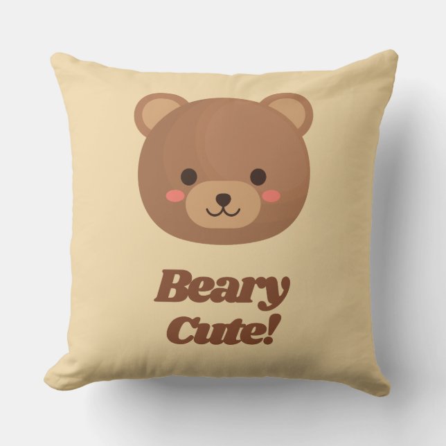 Coussin Ours en peluche (Recto)