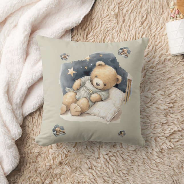 Coussin Ours endormi (Couverture)