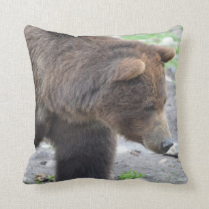 Coussin Ours gris