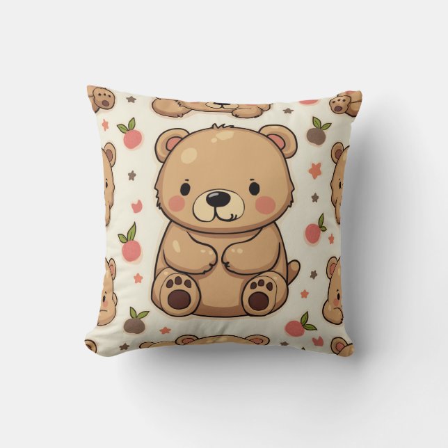 Coussin ours mignon (Recto)