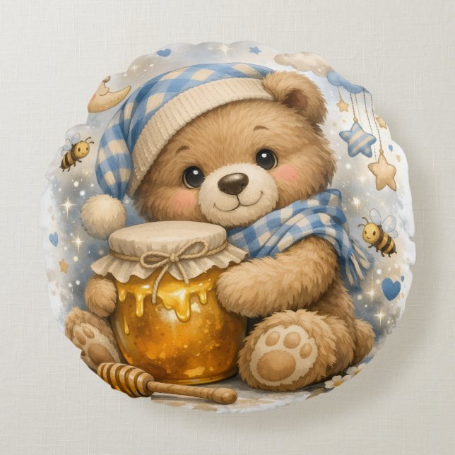 Coussin Ourson Mignon (Devant)
