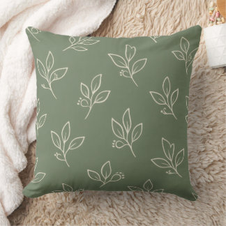 Coussin Outdoor Garden Cushion | Sage Green Patio Pillow