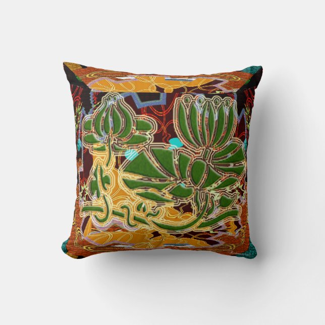 Coussin Pad de style mexicain (Recto)