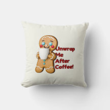 Pain d'épices Louveur de café Jeu d'oreiller