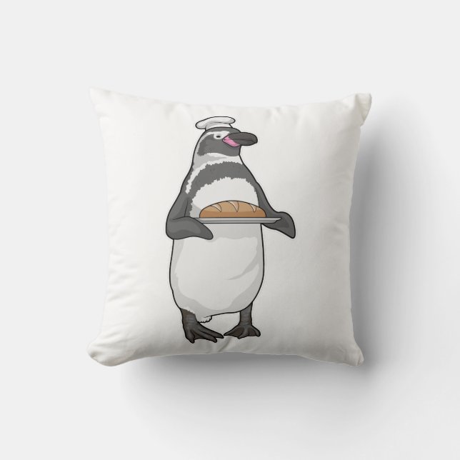 Coussin Pain Pingouin Baker (Recto)