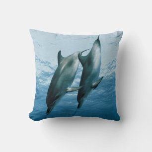 Coussin Paire de dauphins