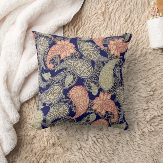 Coussin Paisley Pattern  (Couverture)