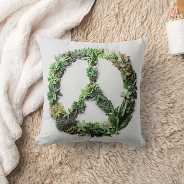 Coussin Paix verte (Couverture)