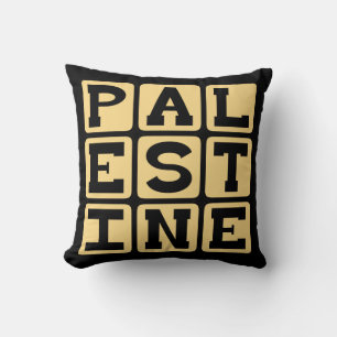 Coussin Palestine, État souverain en Asie