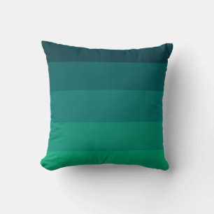 Coussin Palette rayures vertes