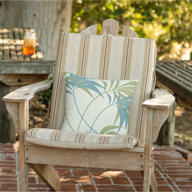 Coussin Palm Tree Beach Tropical Patio d'été Piscine Porch (Chaise)