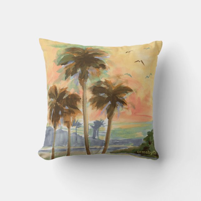 Coussin Palm Trees (Recto)