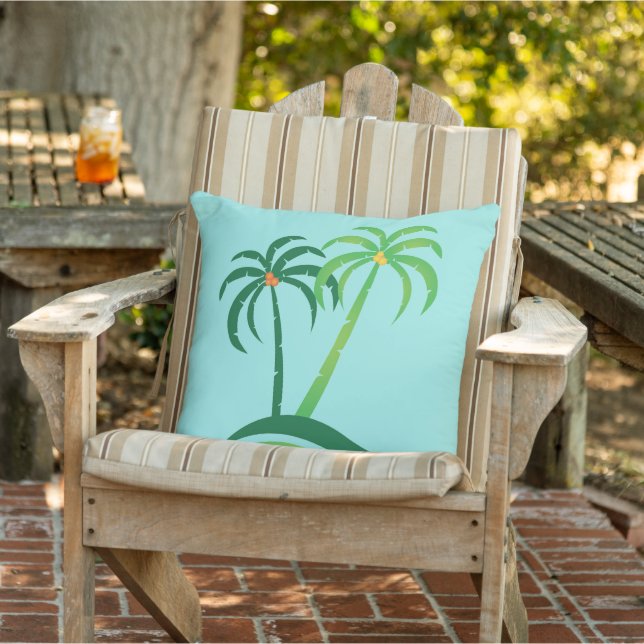 Coussin Palmiers modernes (Chaise)