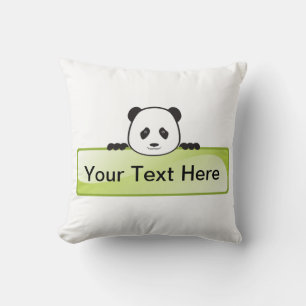 Coussin Panda Banner