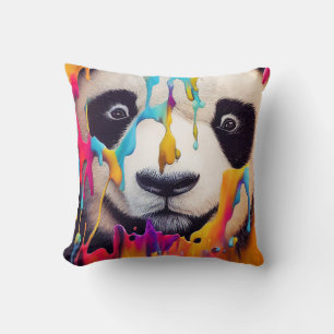 Coussin Panda Bear Animal Discovery Aventure Nature