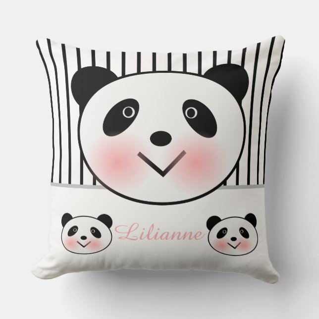 Coussin Panda Bears (Recto)