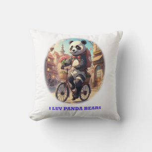 Coussin Panda Bears