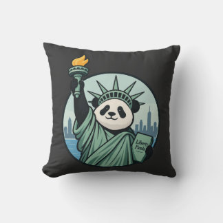 Coussin Panda de la Liberté