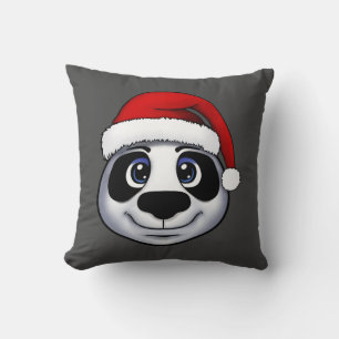 Coussin Panda de Noël