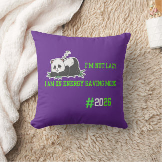 Coussin Panda Jetée - Purple Décor Maison