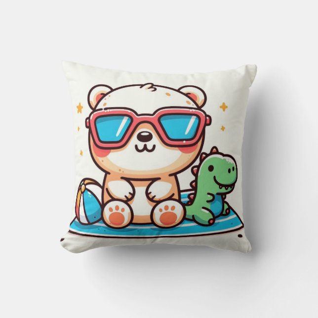 Coussin Panda Palooza (Recto)