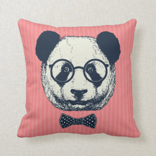 Coussin Panda Stripes