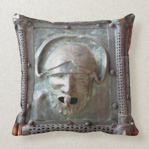 Coussin Panneau de gargouille de la porte gauche du