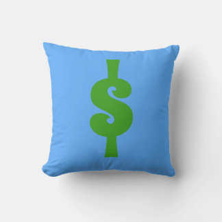 Coussin Panneau Dollar Jeu d'oreiller