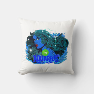 Coussin Panneau étoile Aquarius Horoscope