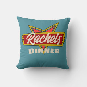 Coussin Panneau vintage rétro costumisable