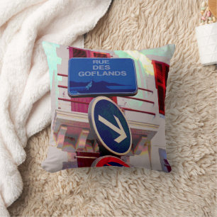 Coussin Panneaux de rue