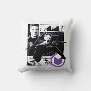 Coussin Panneaux graphiques Hawkeye City