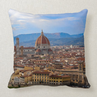 Coussin Panorama de Florence en Toscane - en Italie