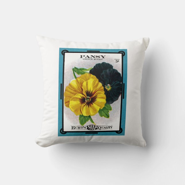 Coussin Pansy (Recto)