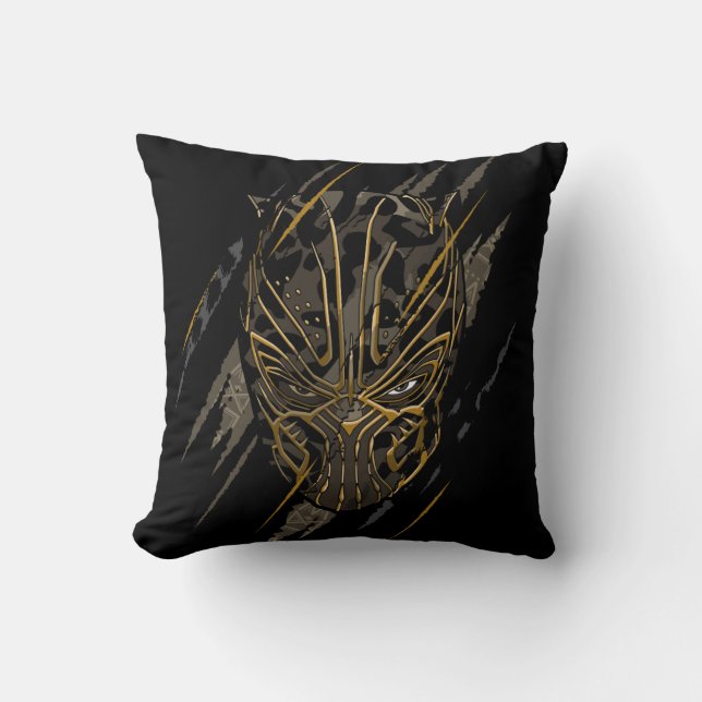 Coussin Panthère noire | Erik Killmonger Claw Marks (Recto)