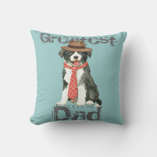 Coussin Papa de border collie