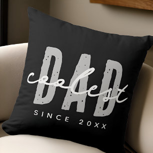 Coussin Papa le plus frais depuis 20XX Moderne Simple Prep