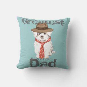 Coussin Papa maltais
