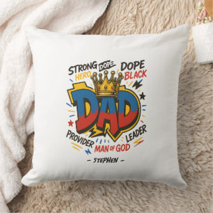 Coussin Papa - Un hommage à la force, l'amour et la dévoti