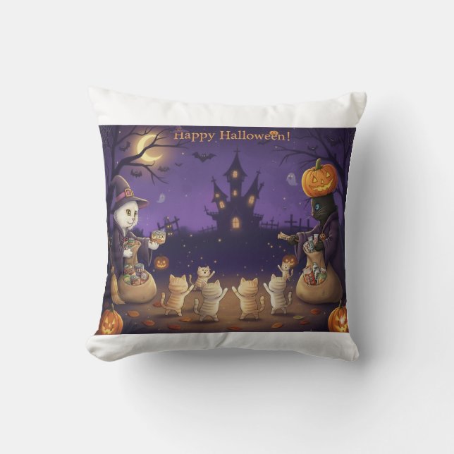 Coussin Paper&Pukku Happy Halloween! (Recto)