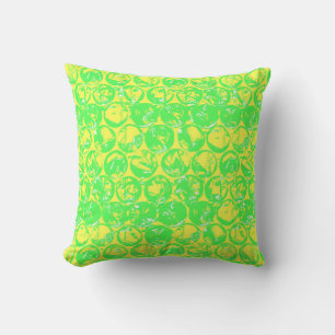 Coussin Papier à bulle d'art pop