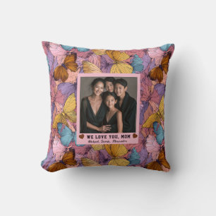 Coussin Papier Camo Mère Maman Décoration d'Appartement