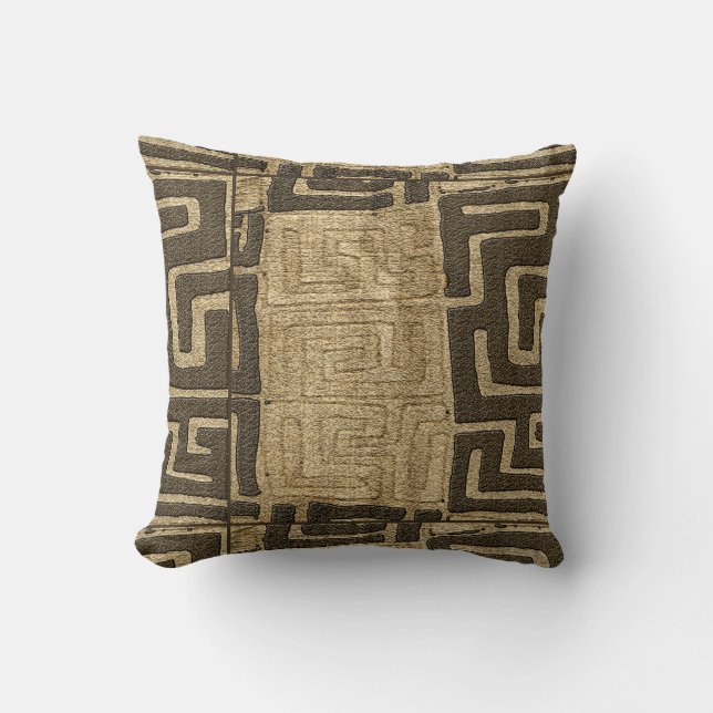 Coussin Papier Kuba (Recto)