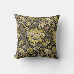 Coussin Papier peint Floral Arts Crafts de William Morris