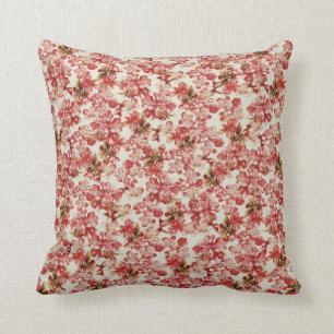 Coussin Papier peint floral Vintage