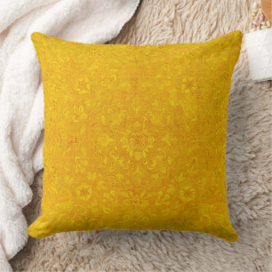 Coussin Papier peint Gold Royal Tile Motif