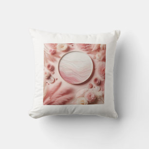 Coussin Papier peint Soft Pink"