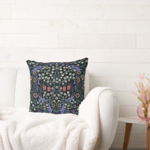 Coussin Papier peint victorien William Morris Blackthorn