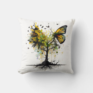 Coussin Papillon Animal Art Créatif