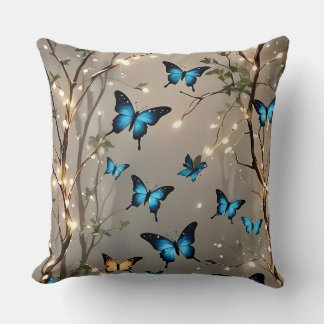 Coussin Papillon bleu 🦋